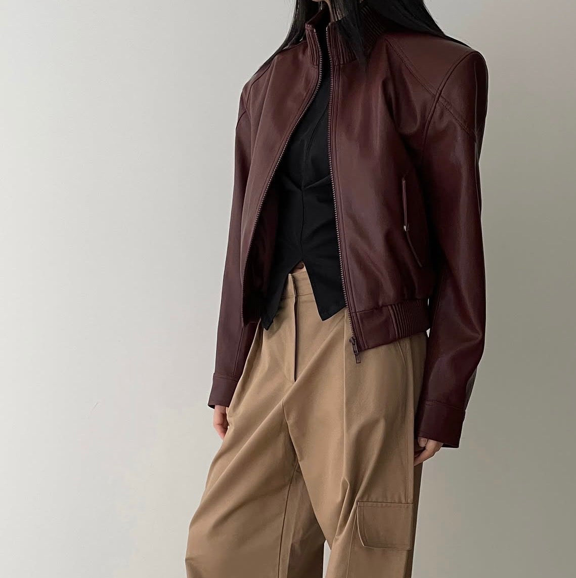 The After Hours Faux Leather Jacket