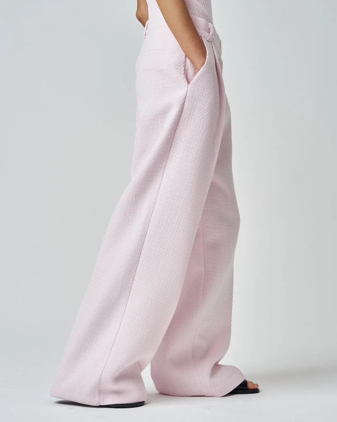 Pink Tweed Pants