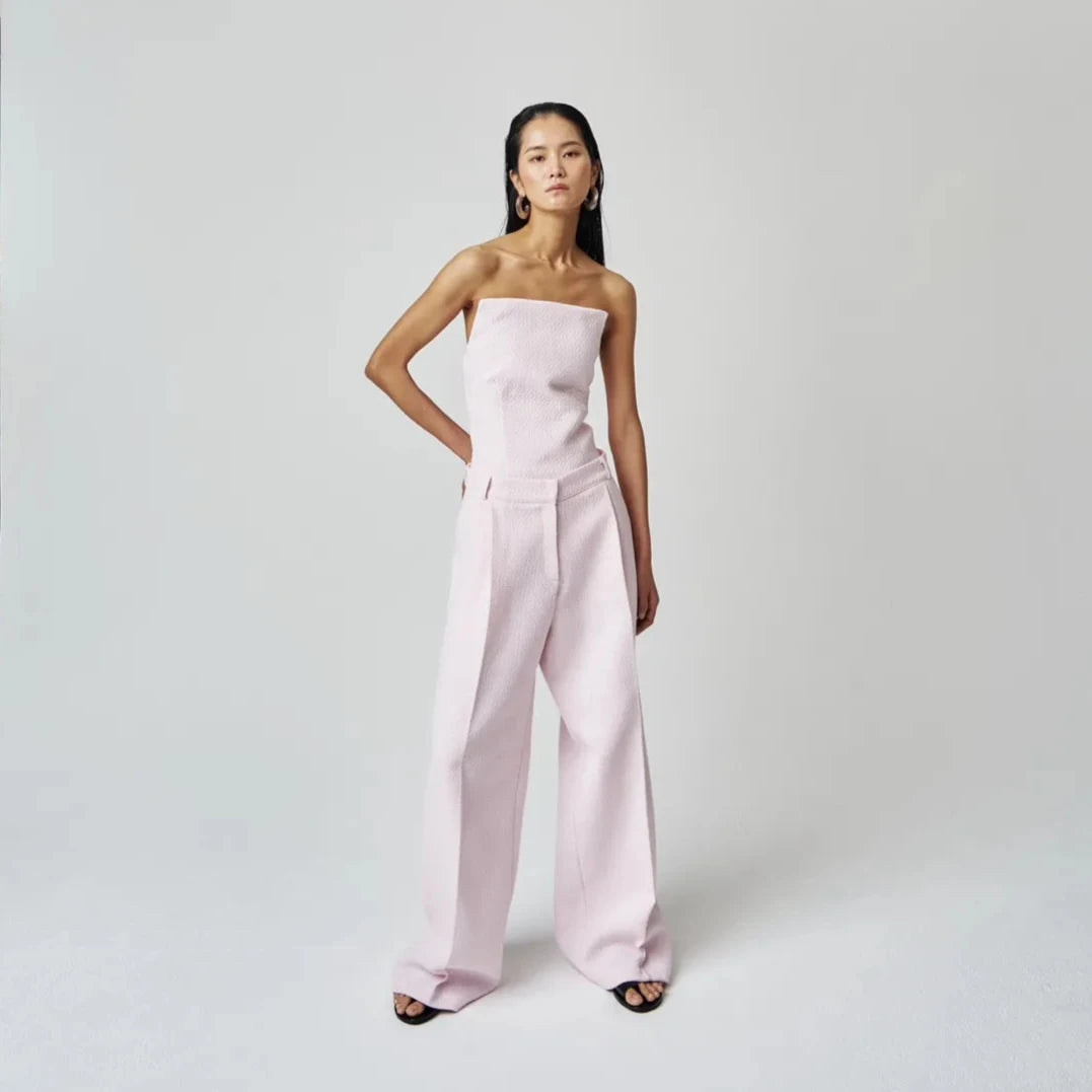 Pink Tweed Pants