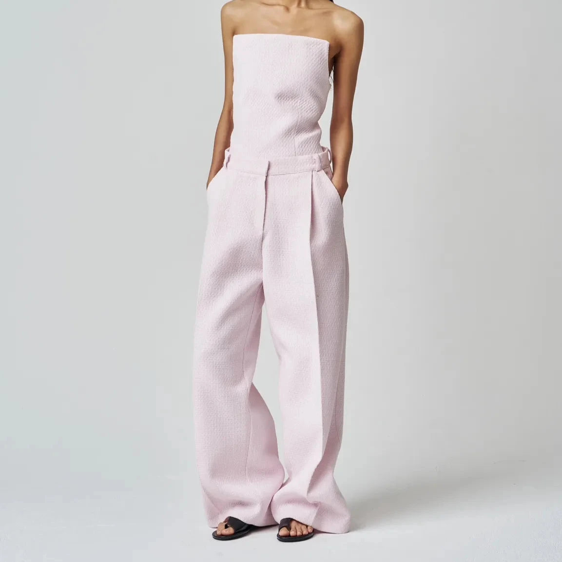 Pink Tweed Pants
