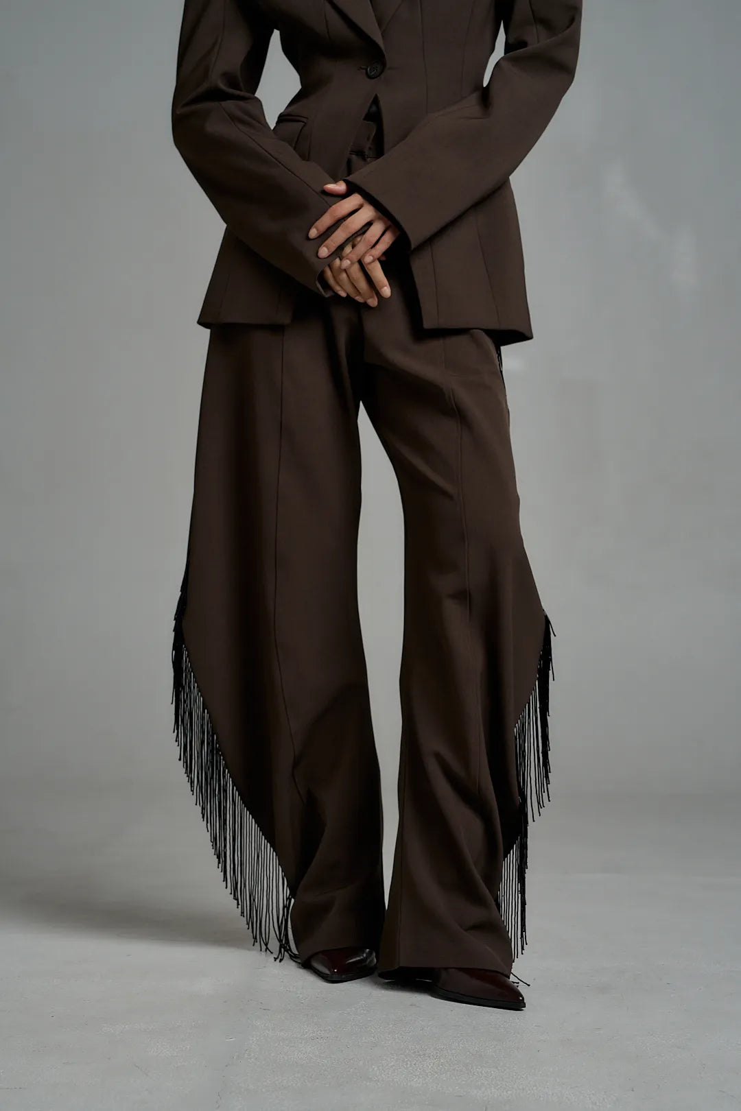 The Cut Pants with beads