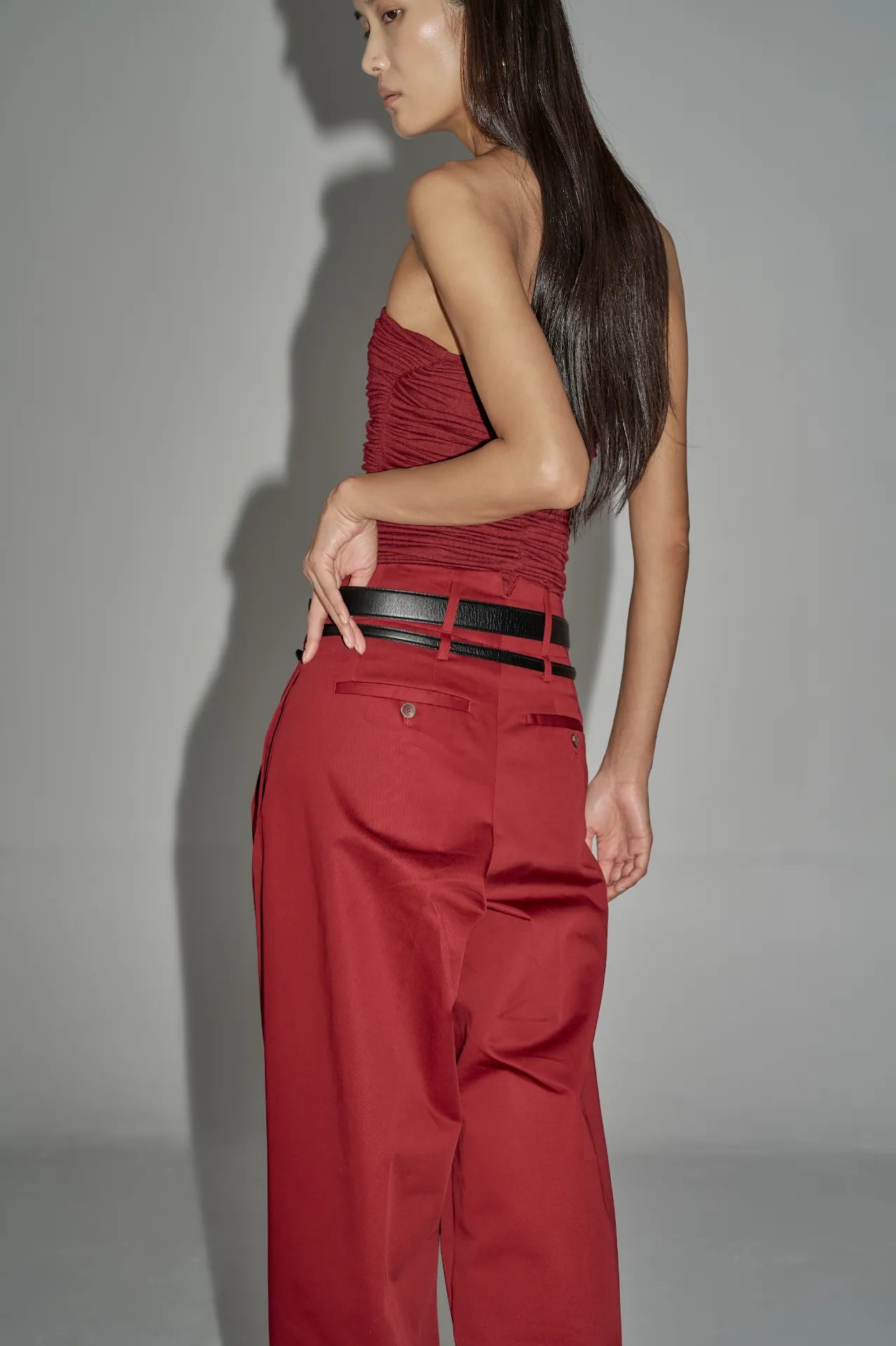 Red Chino Pants