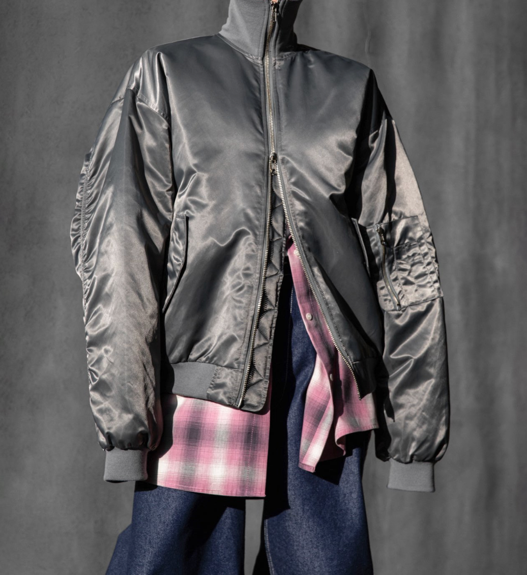 Oversized Padded Bomber