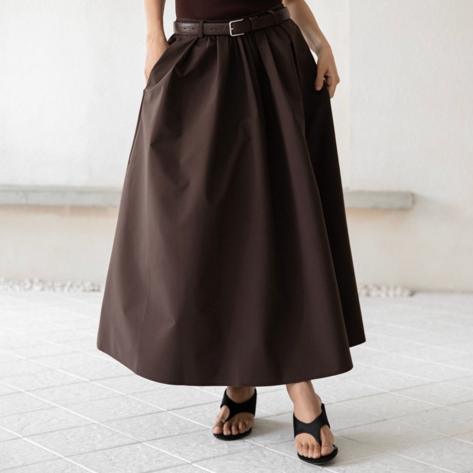 The A-Line Maxi Skirt