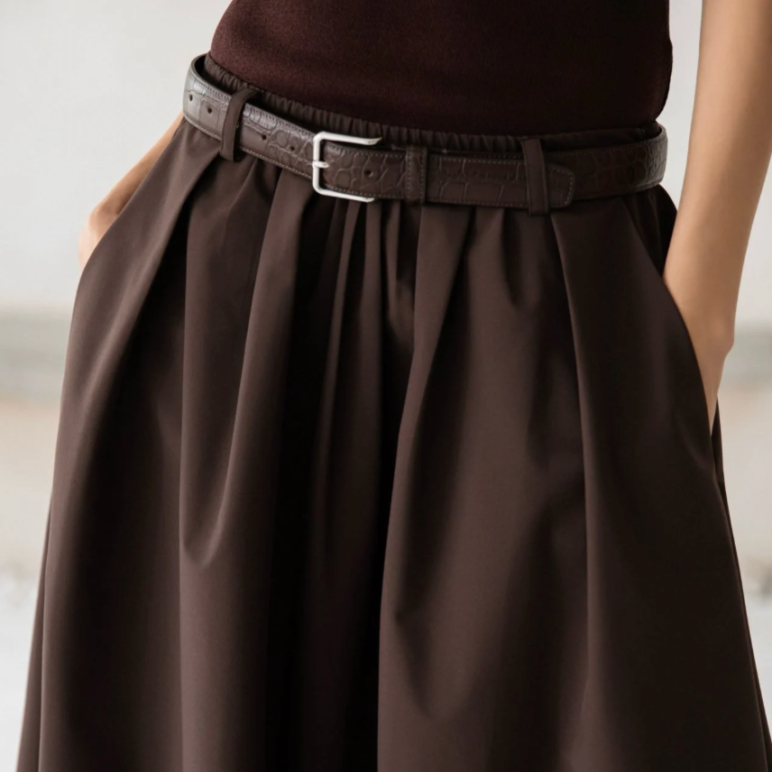 The A-Line Maxi Skirt