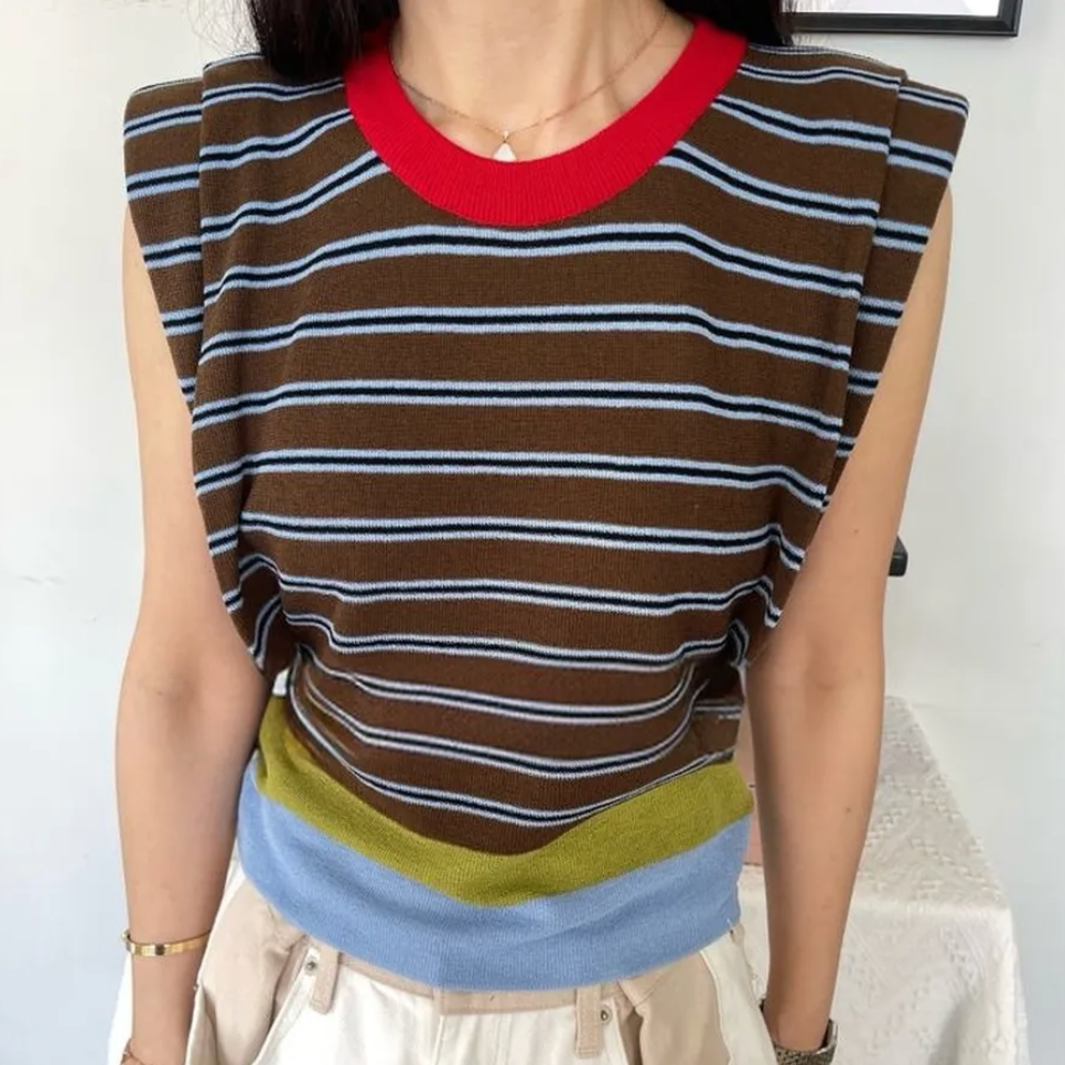 The Padded Sleeveless Top