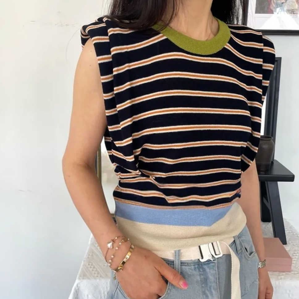 The Padded Sleeveless Top