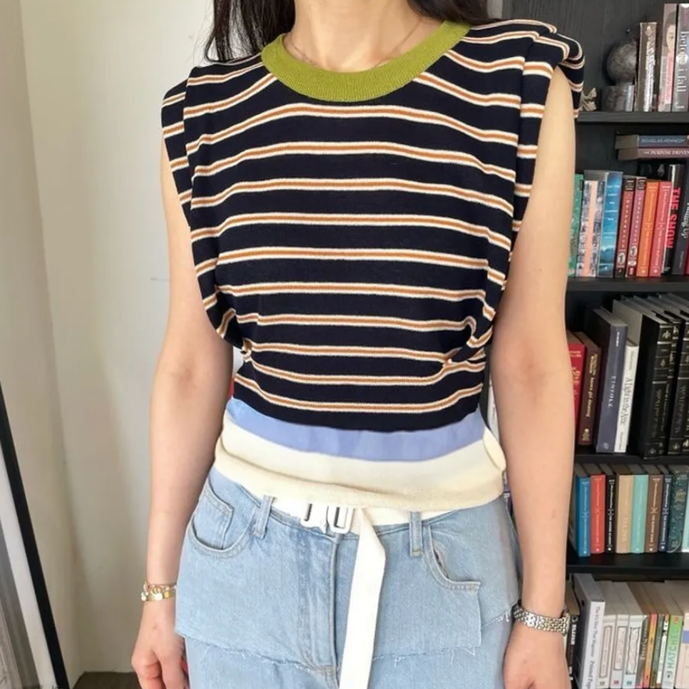 The Padded Sleeveless Top