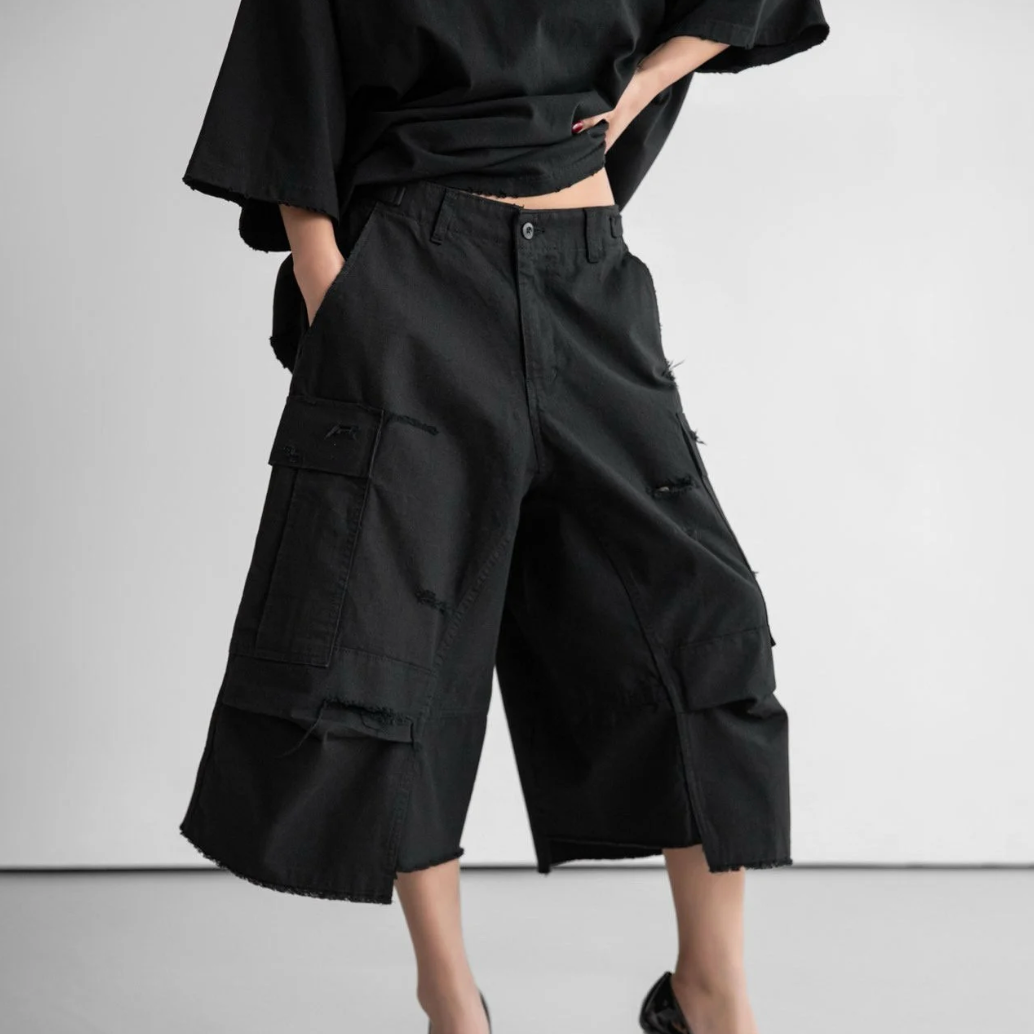 Vintage Cut-off Bermuda Pants