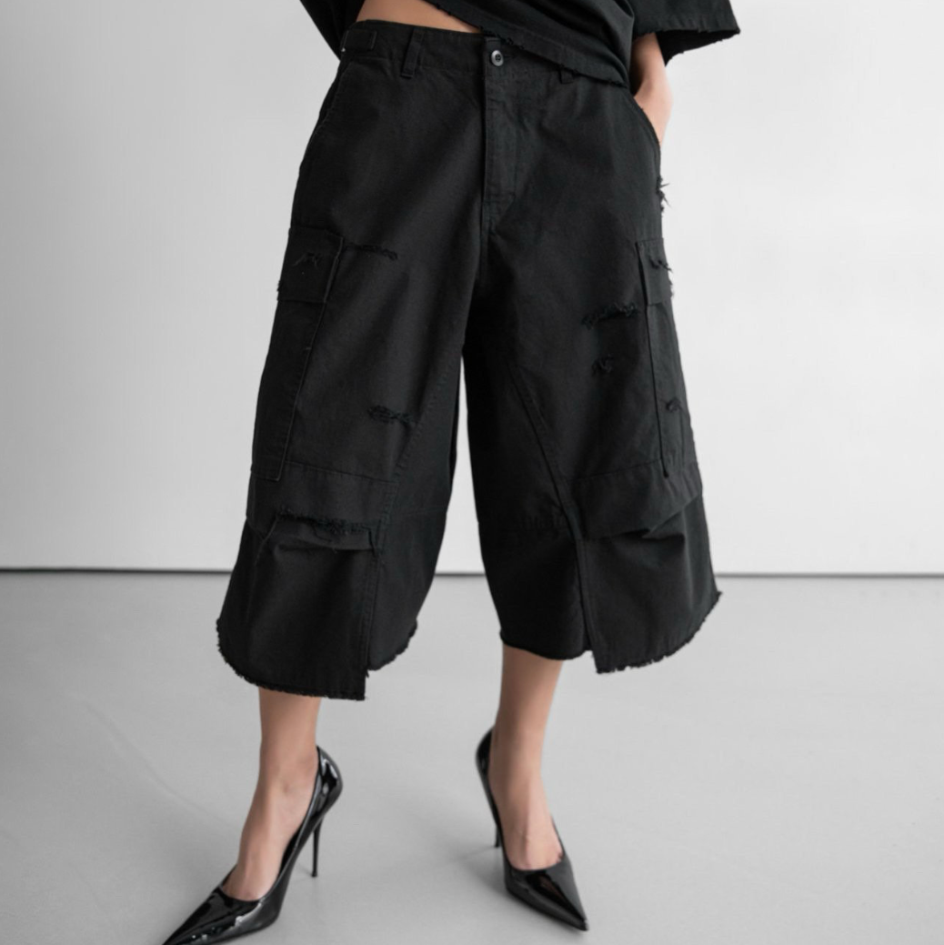 Vintage Cut-off Bermuda Pants