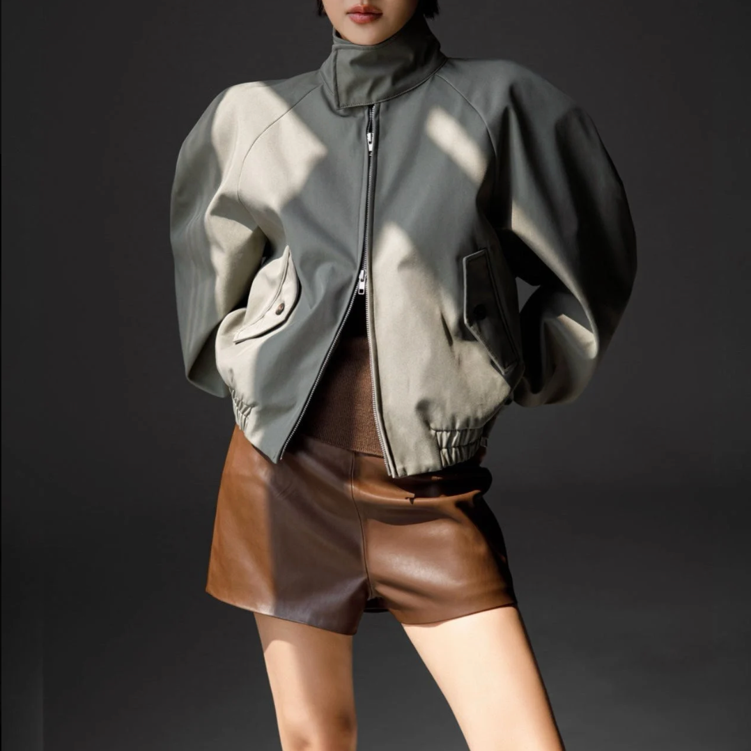 High Neck Spring Jacket