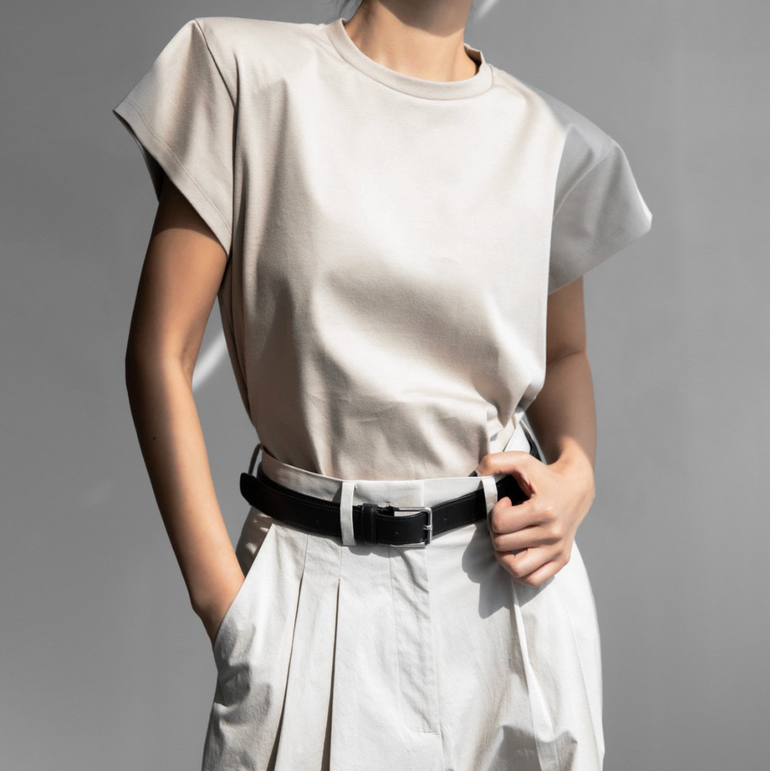 Padded Short Sleeve T-Shirt
