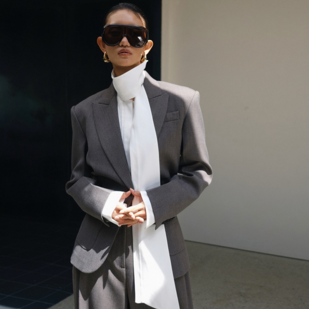 Sculpted Hourglass Blazer