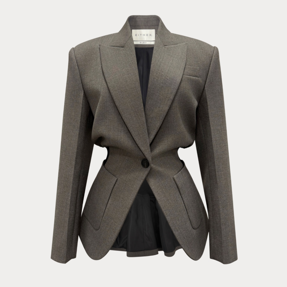 Sculpted Hourglass Blazer