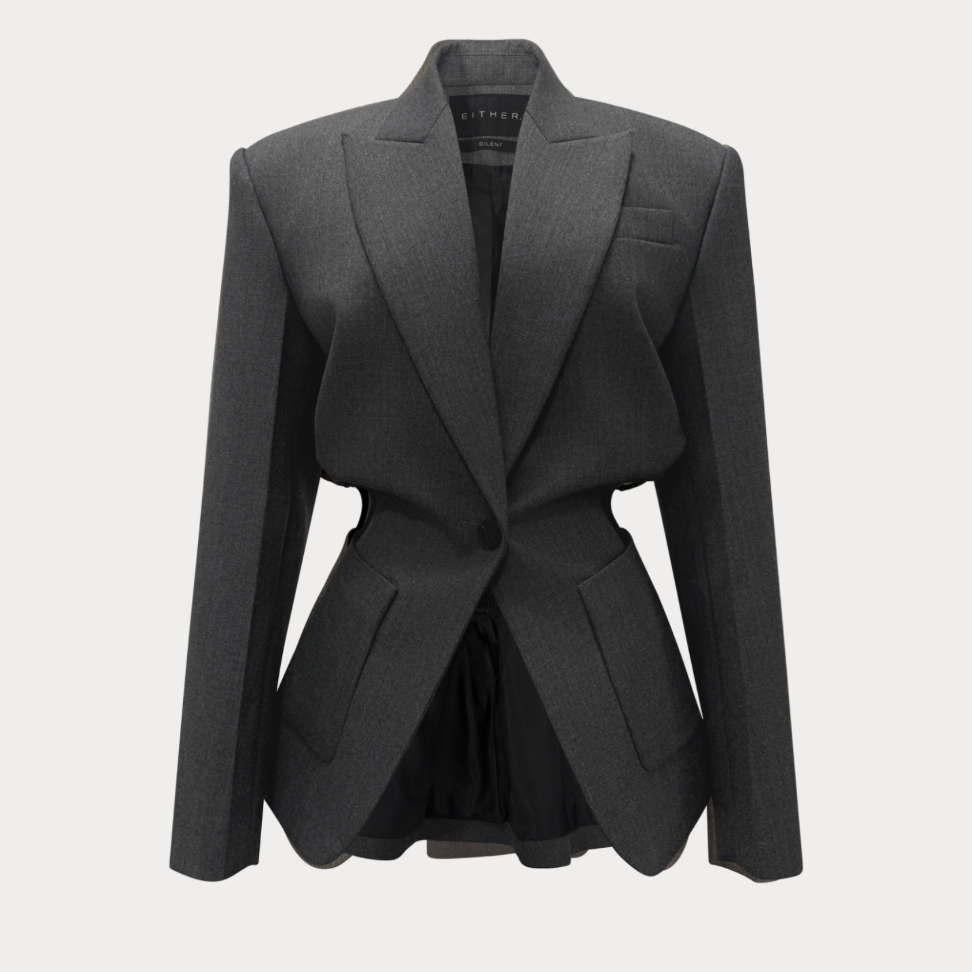 Sculpted Hourglass Blazer