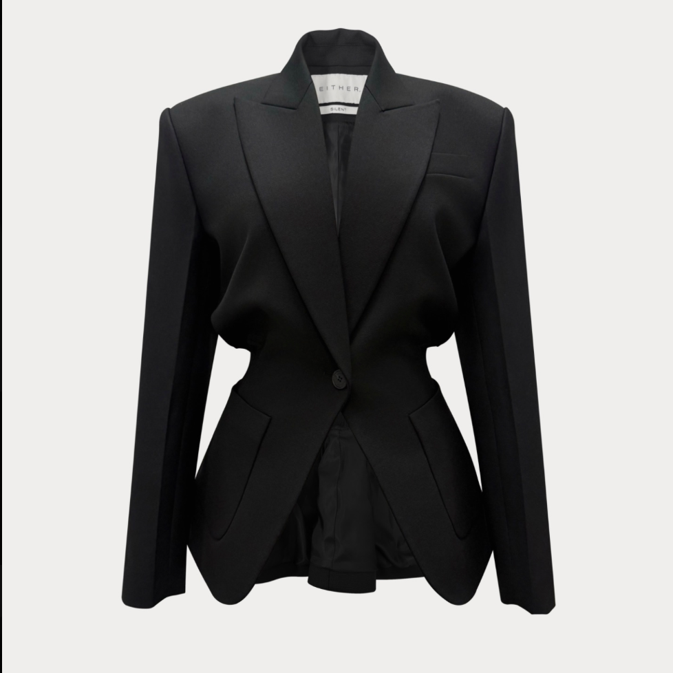 Sculpted Hourglass Blazer
