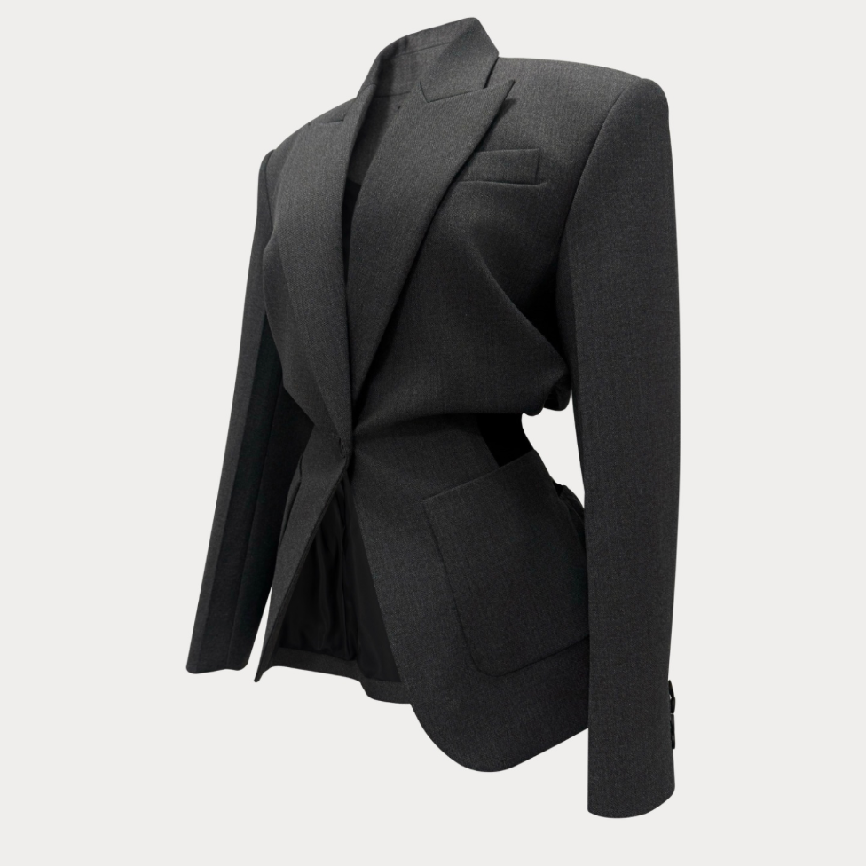 Sculpted Hourglass Blazer