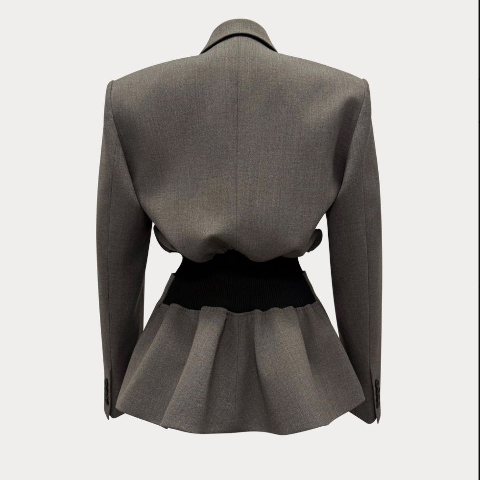 Sculpted Hourglass Blazer