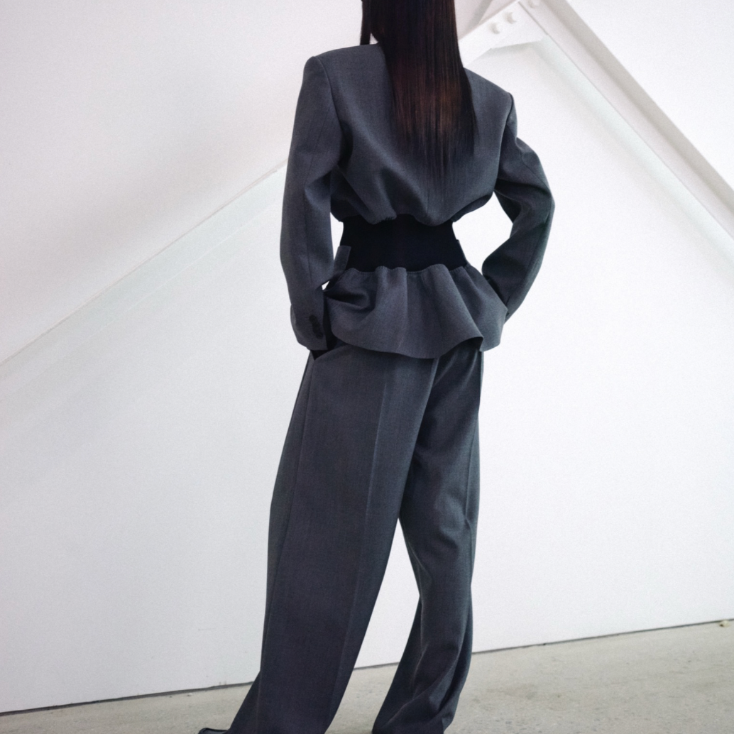Sculpted Hourglass Blazer