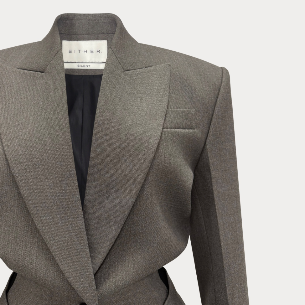 Sculpted Hourglass Blazer
