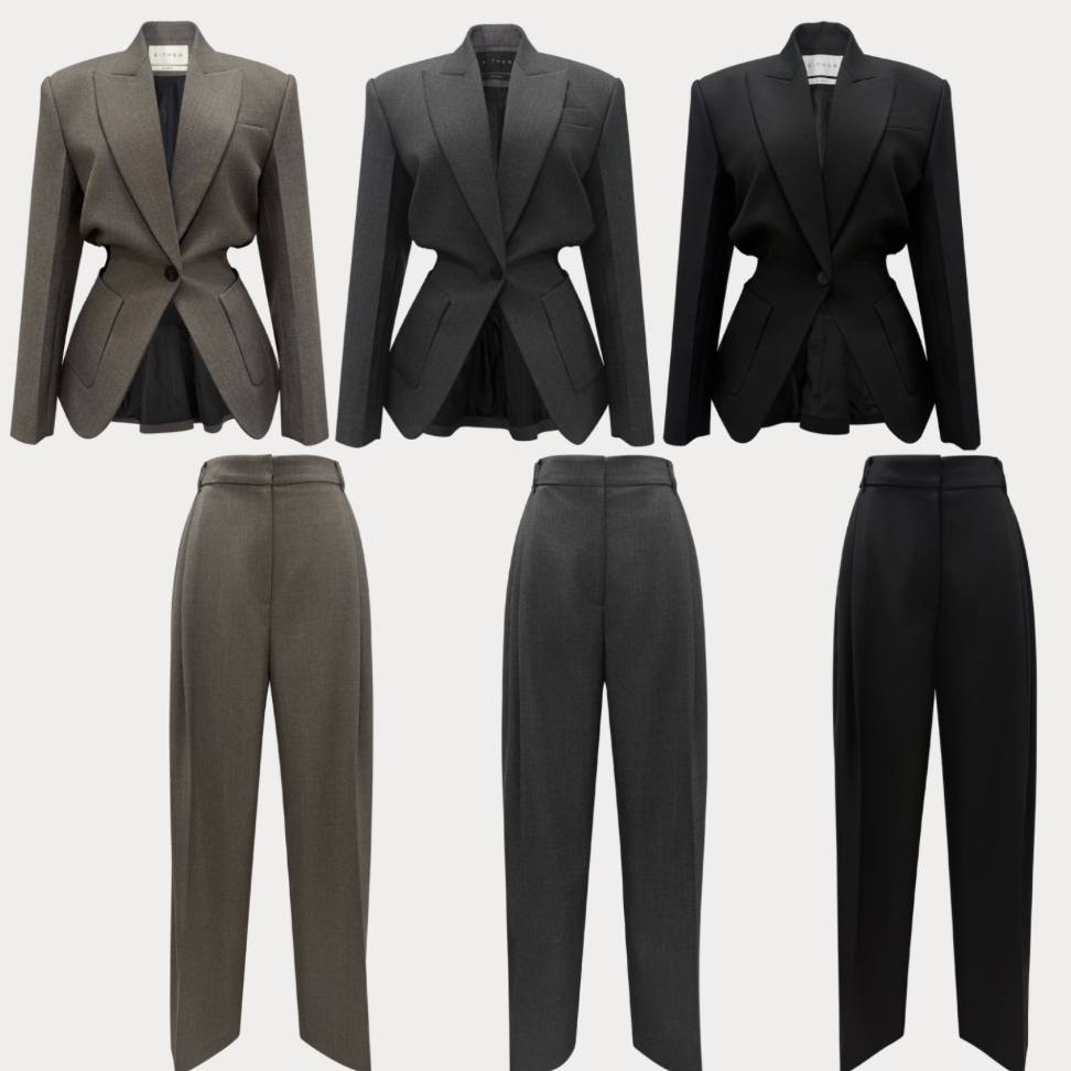 Double Pleated Trousers