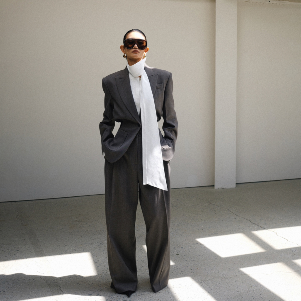 Double Pleated Trousers