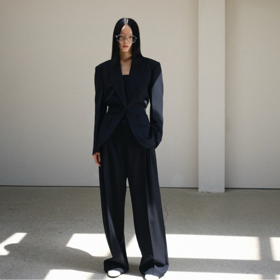 Double Pleated Trousers