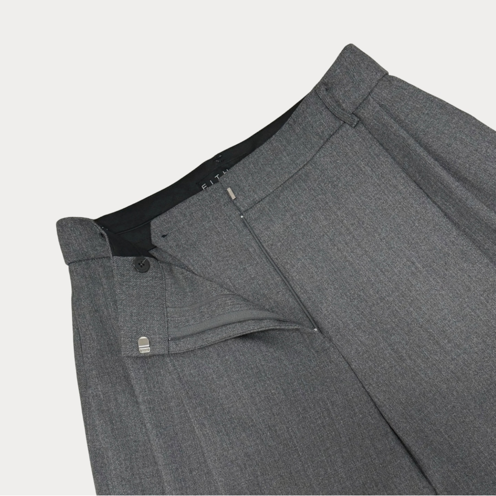 Double Pleated Trousers