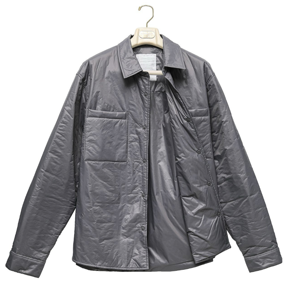 The Layering Puffer Jacket in Grey