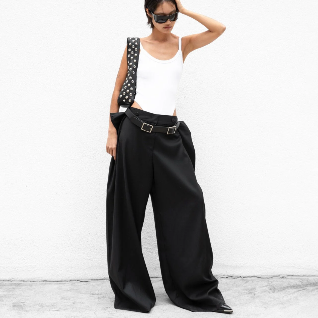 The Axis Wide-Leg Trousers