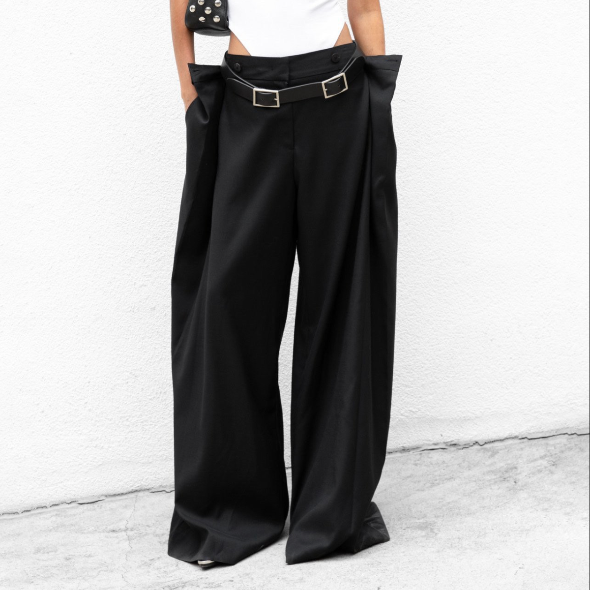 The Axis Wide-Leg Trousers