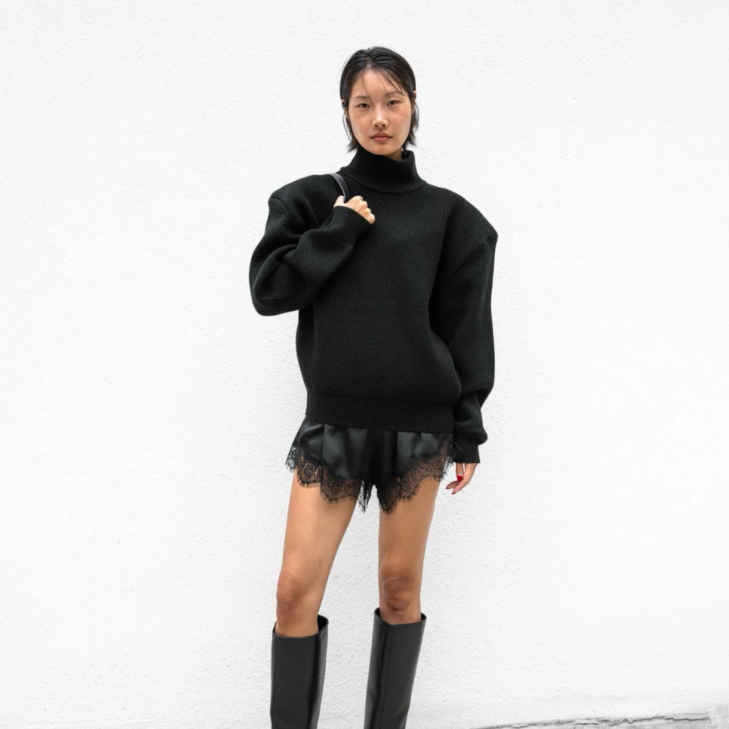 The Essential Ribbed Turtleneck