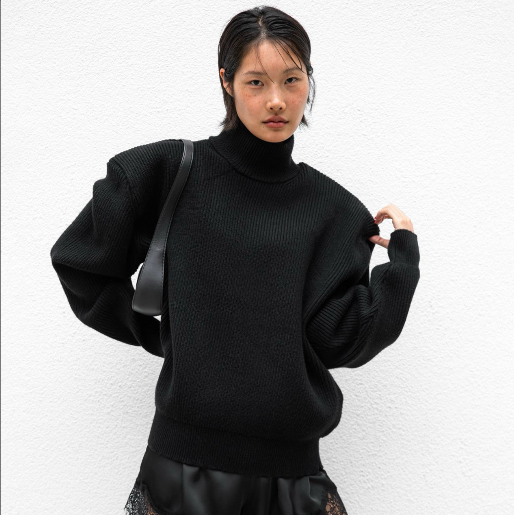 The Essential Ribbed Turtleneck