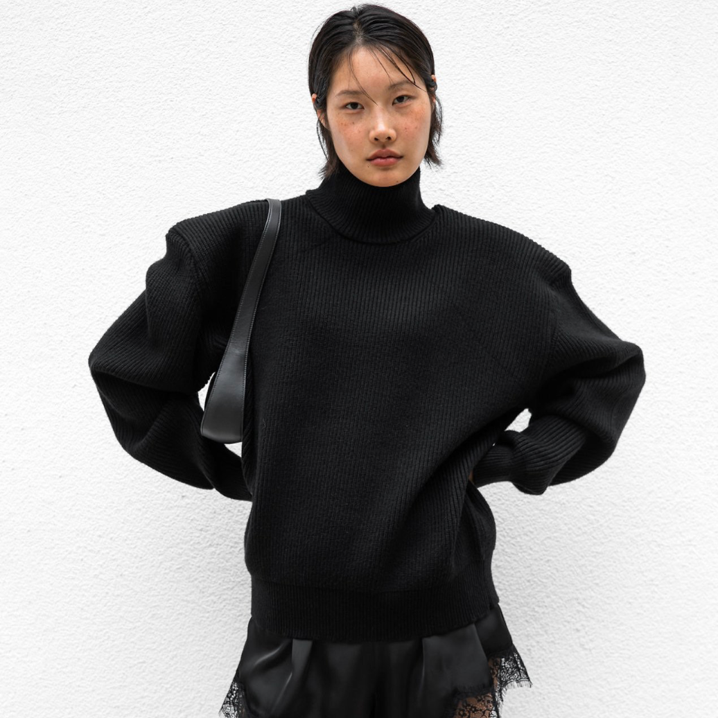 The Essential Ribbed Turtleneck