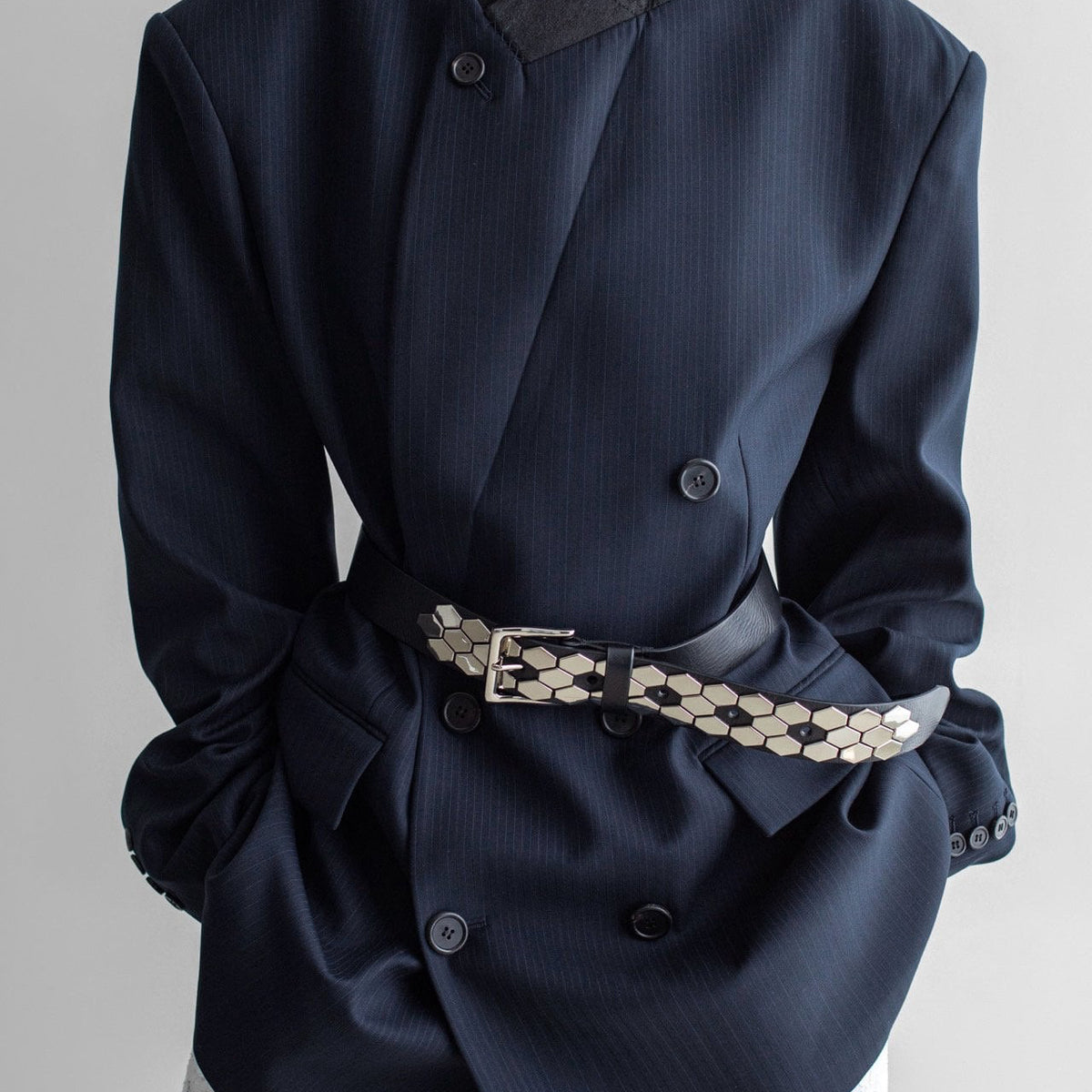 The Sculpted Wrap Blazer