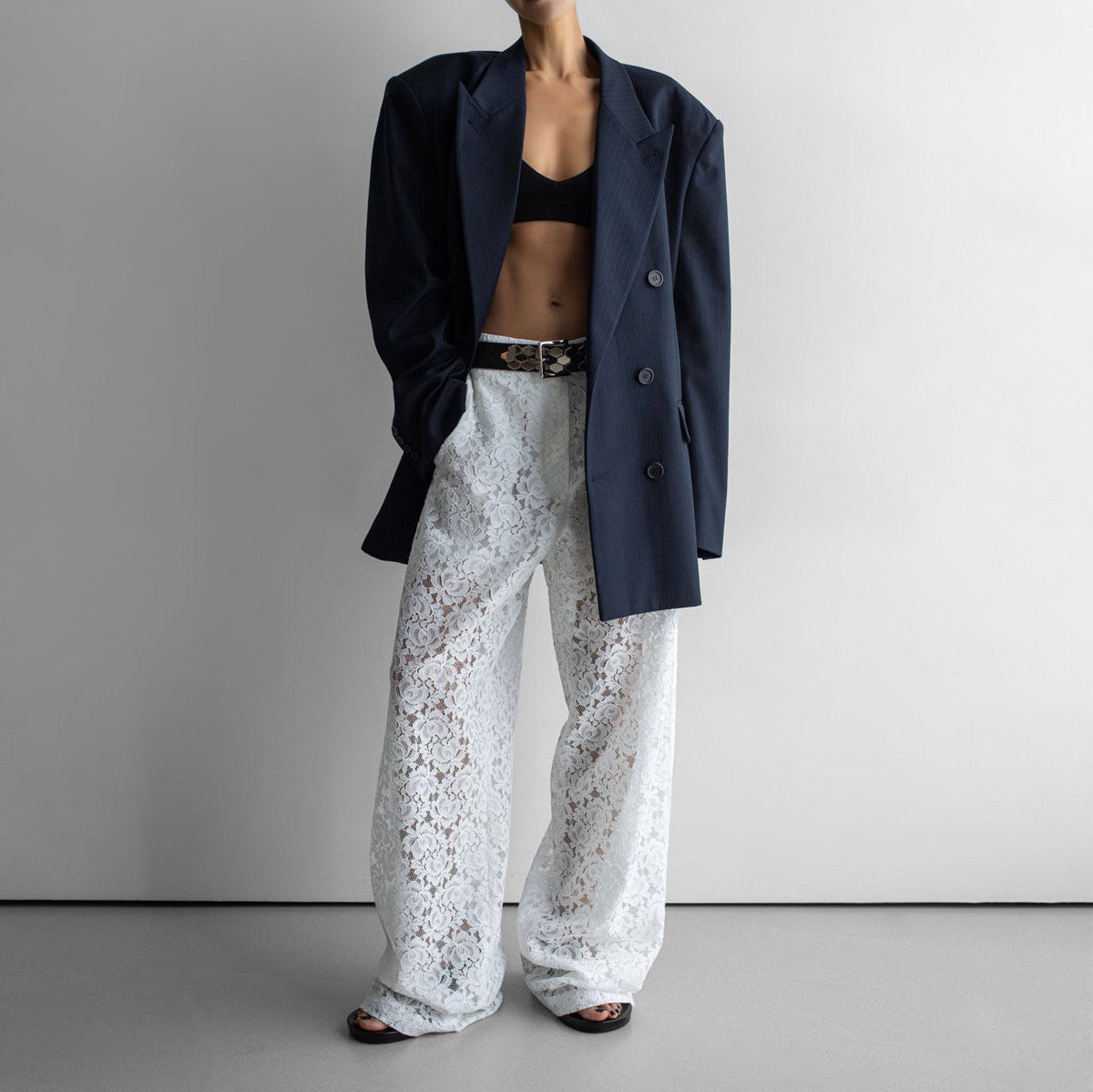The Sculpted Wrap Blazer