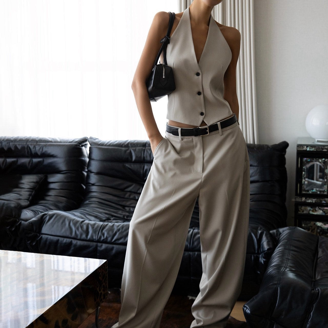 Halter Neck Vest