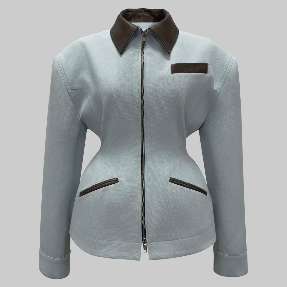 Sculpted Canvas Jacket