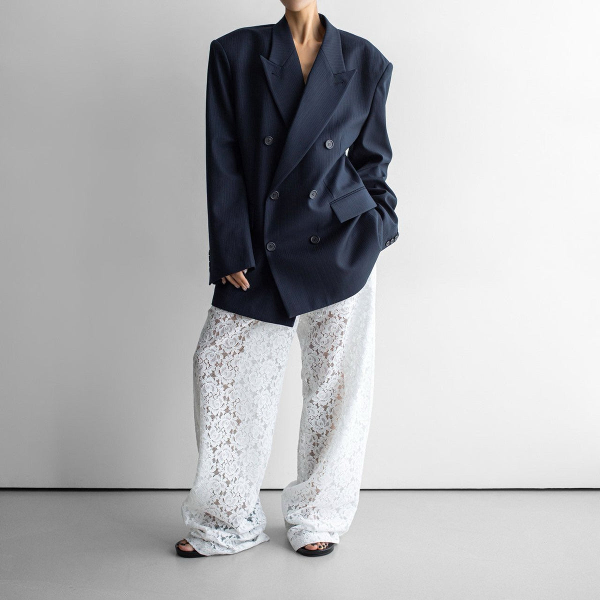 The Sculpted Wrap Blazer