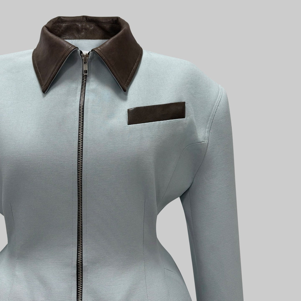 Sculpted Canvas Jacket