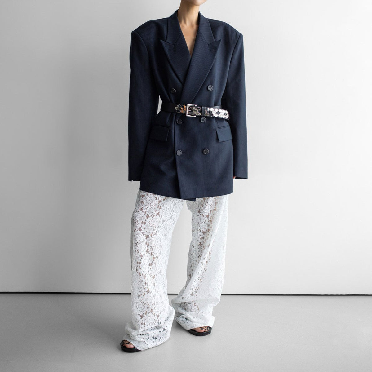 The Sculpted Wrap Blazer
