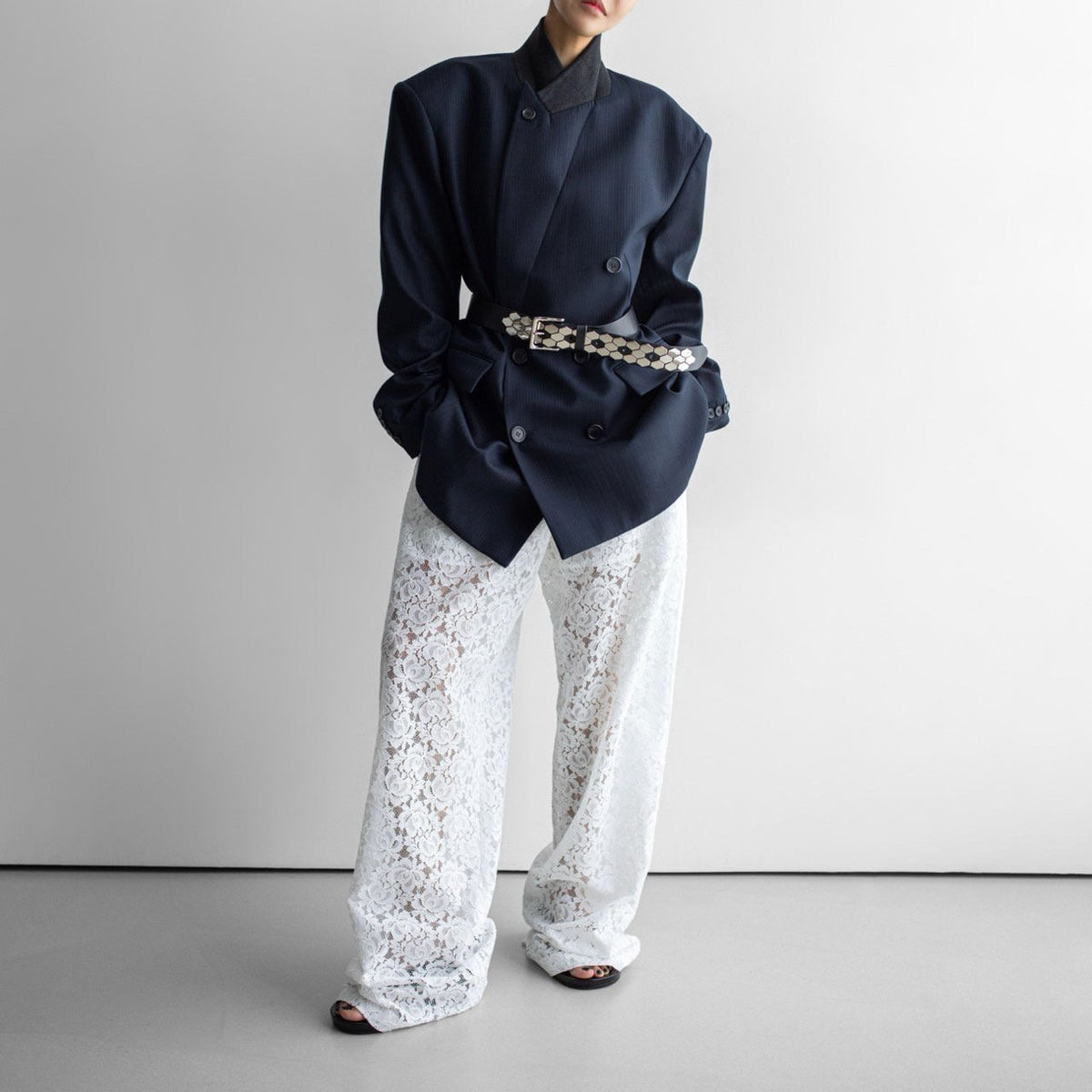 The Sculpted Wrap Blazer