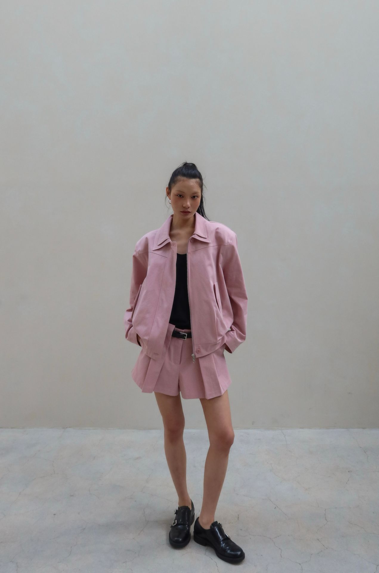 Blush Bomber Jacket