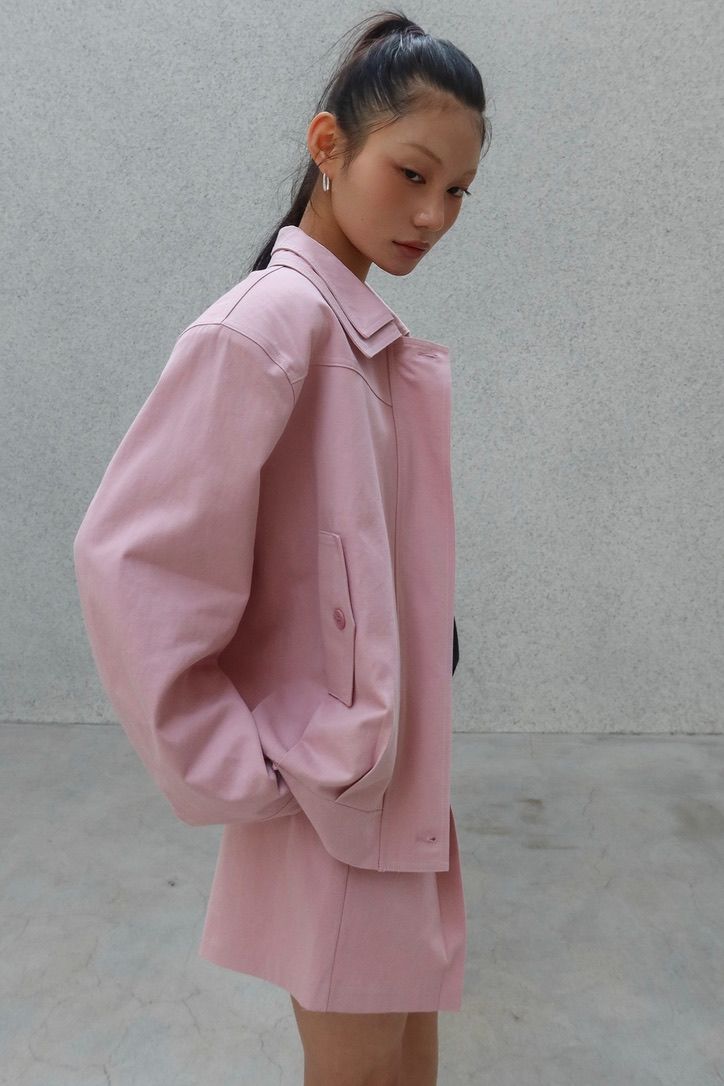 Blush Bomber Jacket