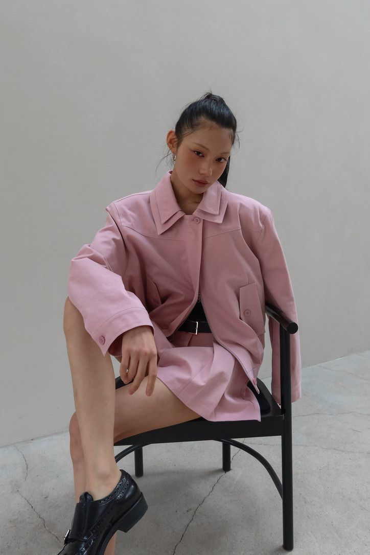 Blush Bomber Jacket
