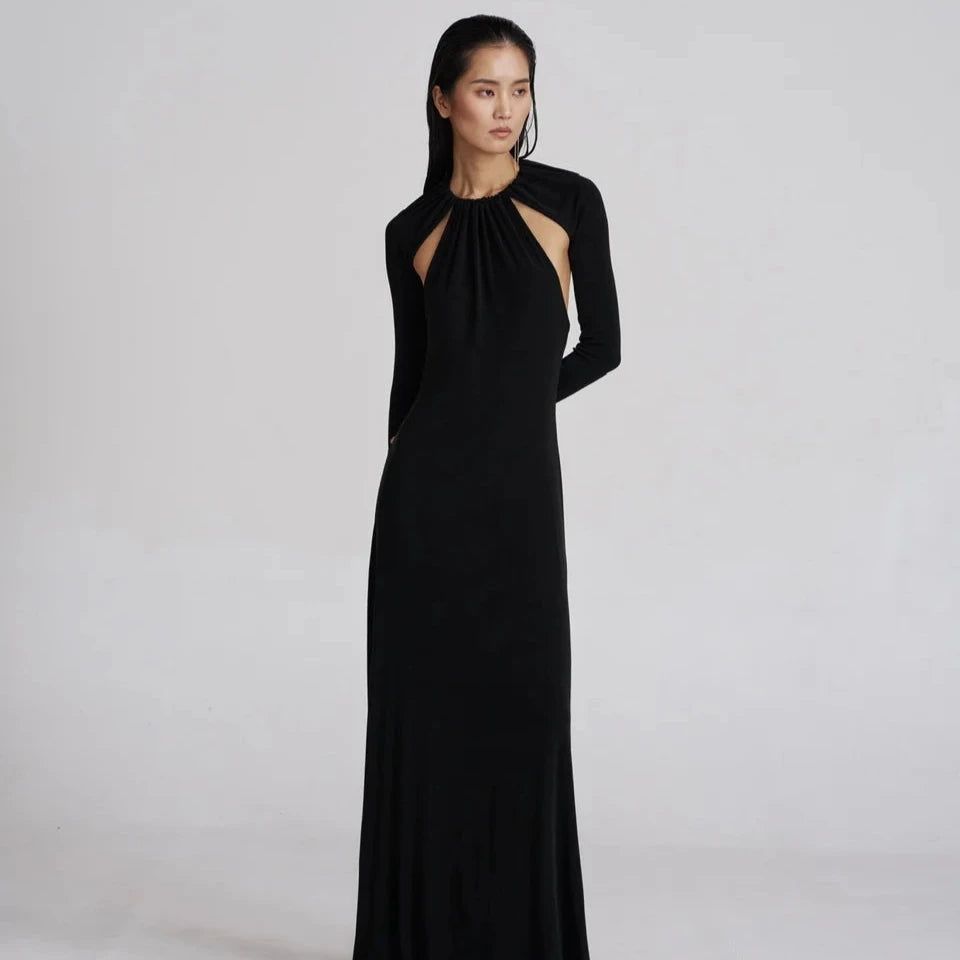 Neck Dress