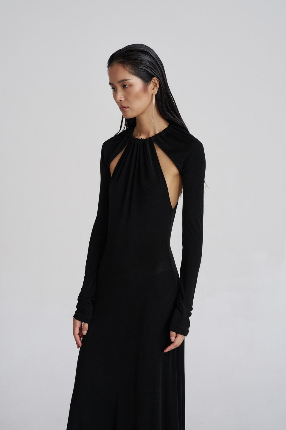 Neck Dress