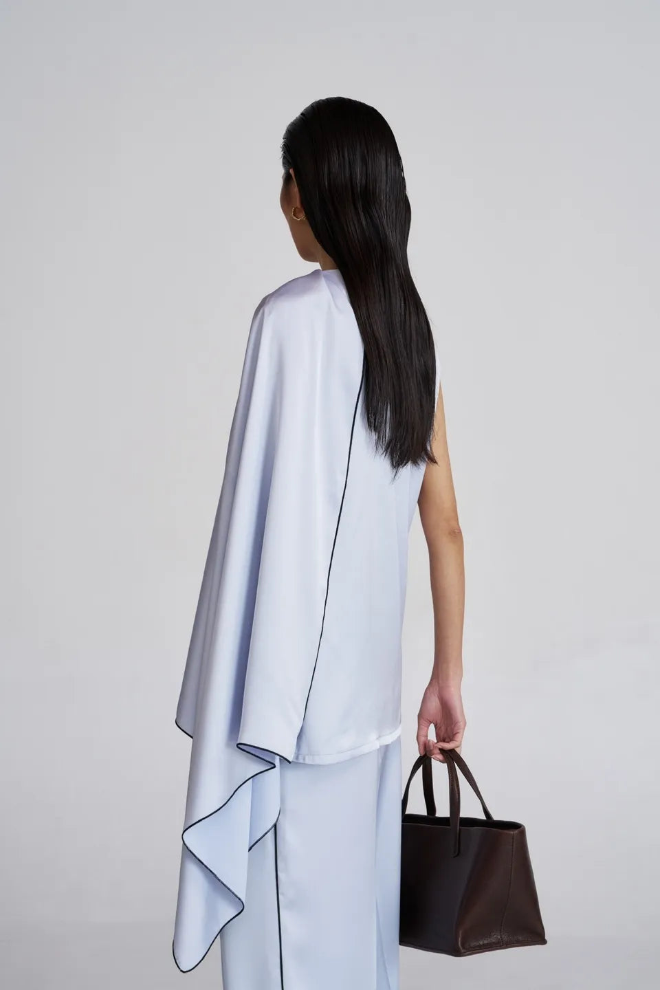 The Skyblue Satin Shirt